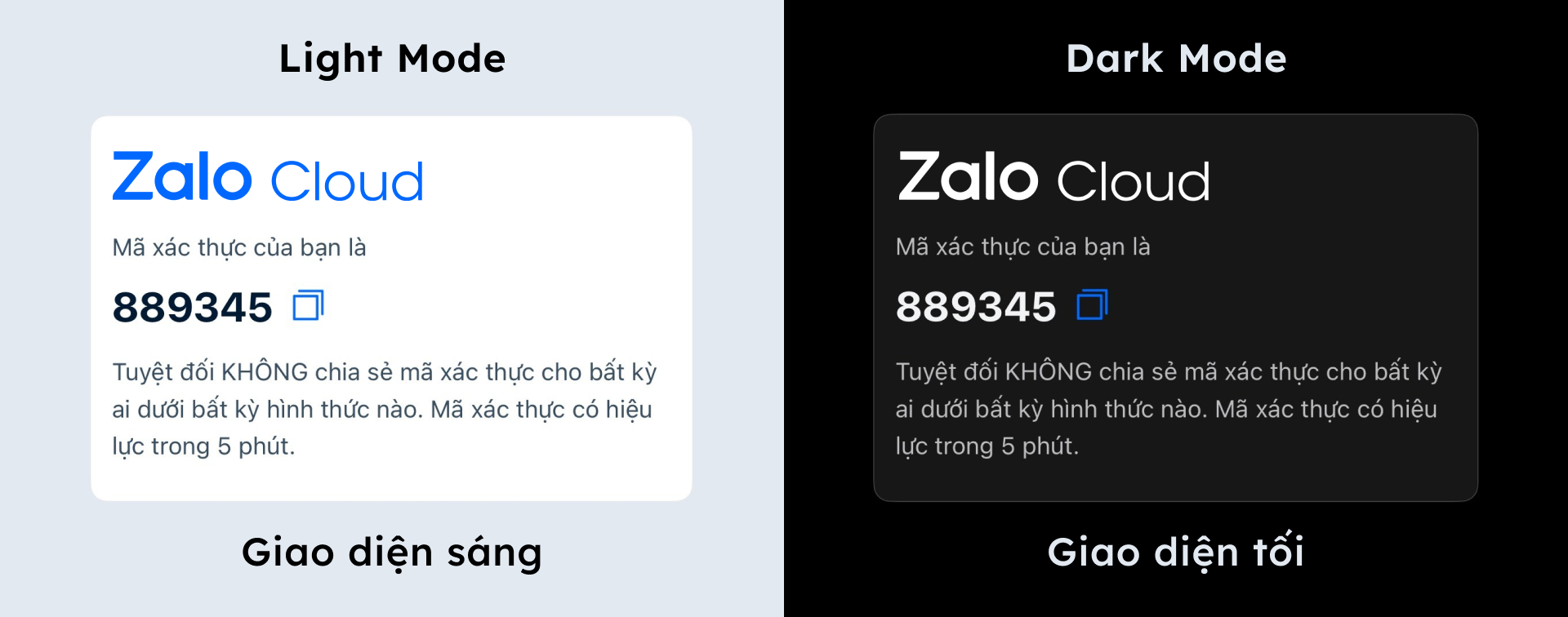 Gửi Mã xác thực